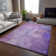 Premium Machine Washable Cerrito AMF511 Purple Rug
