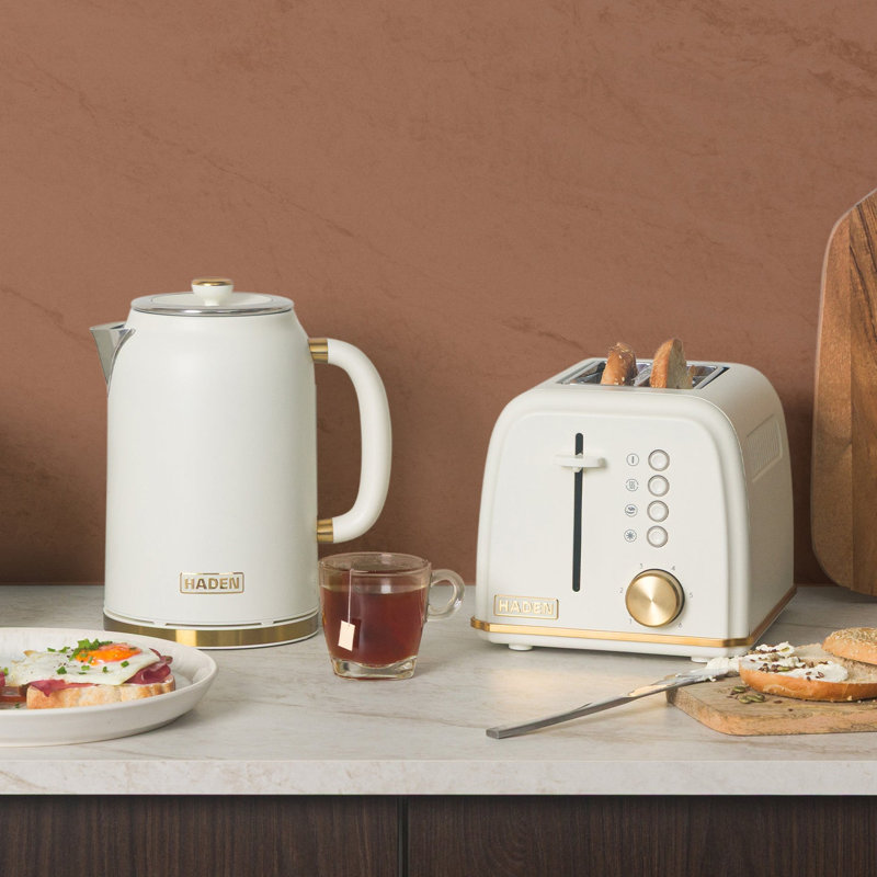 HADEN Heritage 1.7L Plastic Electric Tea Kettle