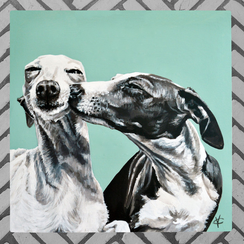 Animals Wall Decor on Ceramic / Porcelain