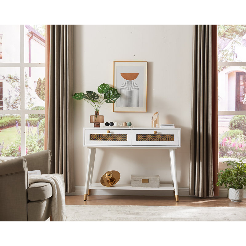 Console 41,9 po, Blanc