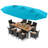11 PCS Patio Wicker Dining Set with Double-Sided Outdoor Umbrella 8 Stackable Chairs-1045648926-1045648928