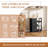 Amarieon Wood Kitchen Island-1883807670