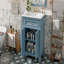 Armoire de salle de bain 24 po Vintage Elegance avec portes à fermeture douce et tablette réglable, meuble-lavabo avec lavabo en céramique-130827484