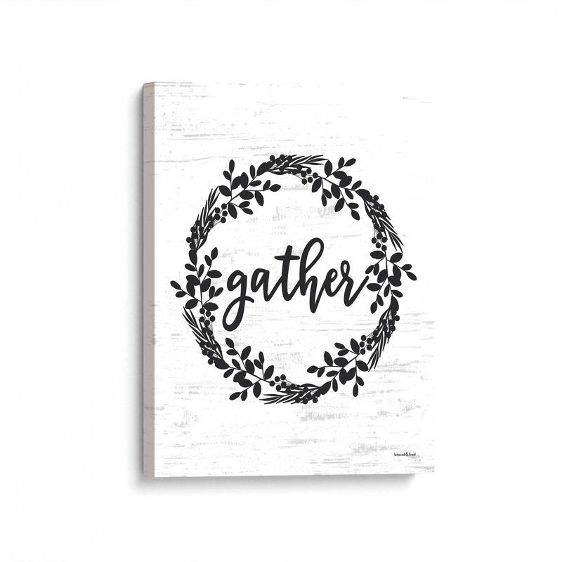 «Gather Wreath» par Art graphique, Toile non encadrée, L 24 po x H 32 po, Ne s’applique pas