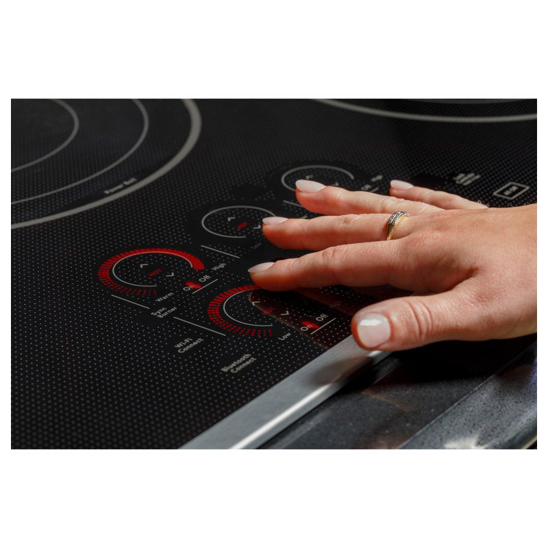36.13" Electric Cooktop with 5 Elements, Stainless Steel
