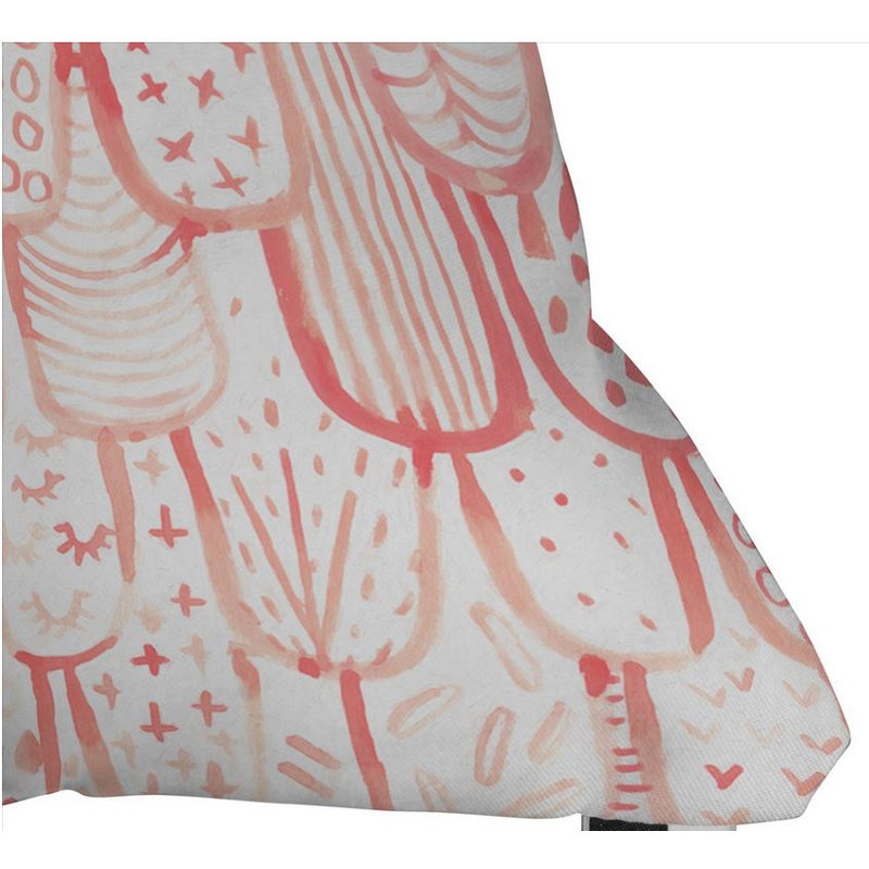 Coussin extérieur, 20 po x 20 po, Rose