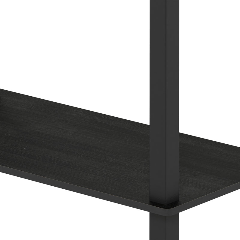 Banji Etagere Bookcase, Americano/Black