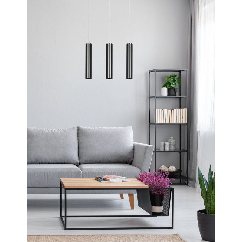 Eberle 3 - Light Cluster Pendant, White