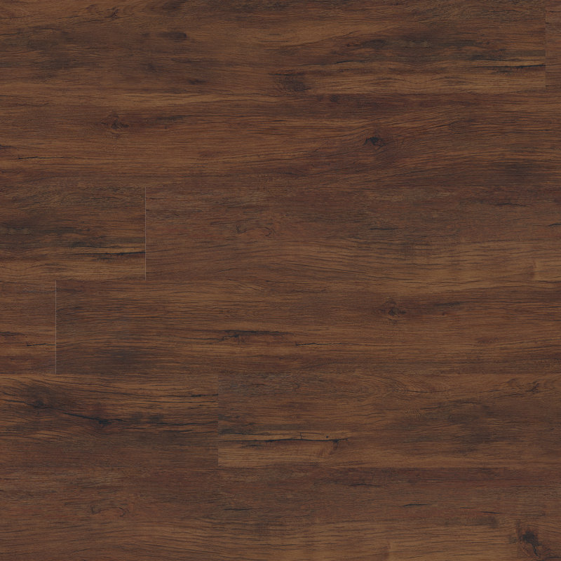 Parkland 7 in. x 48 in. 6.5mm 20mil Waterproof Rigid Core Luxury Vinyl Plank Flooring, Vintage Mahogany