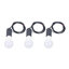 Luminaire suspendu 3 lumières DEL