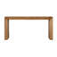 Sonya 65" Wide Solid Reclaimed Pine Console Table, Natural-1524921406