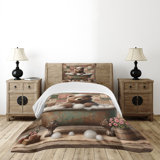 Floral Coverlet Set