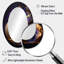 Abstract Marble Geode Purple II - Liquid Ink Round Mirror Wall Decor_MTMIR58590-1569383502-1569383473