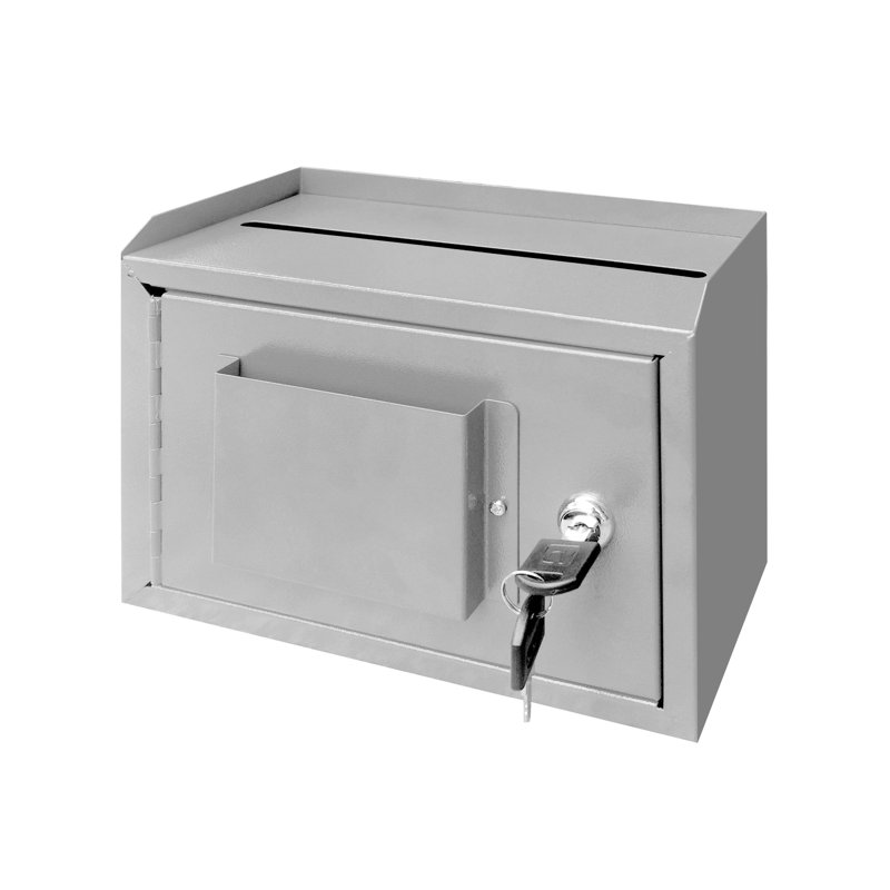 Boîte aux lettres en métal 9,85 x 7,2 x 4,5 po