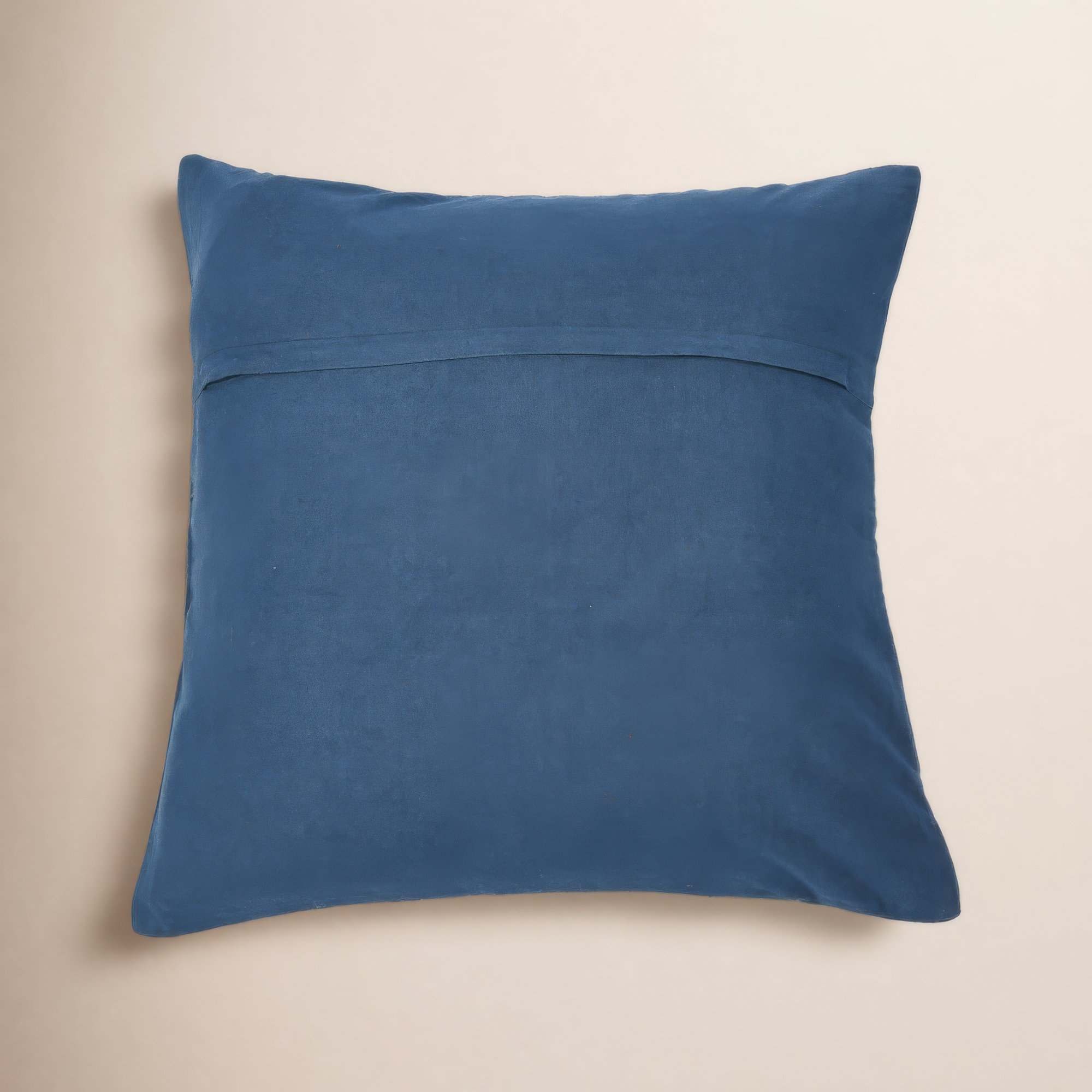 Dakotai Velvet Throw Pillow, Pillow Cover Only - No Insert, Blue