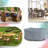 Heavy-Duty Multipurpose Waterproof Outdoor Round Table & Chair Set cover, Patio Dining Table Cover-1320825589-1320825536