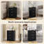 39cm W Manufactured Wood Bedside Table-993513764