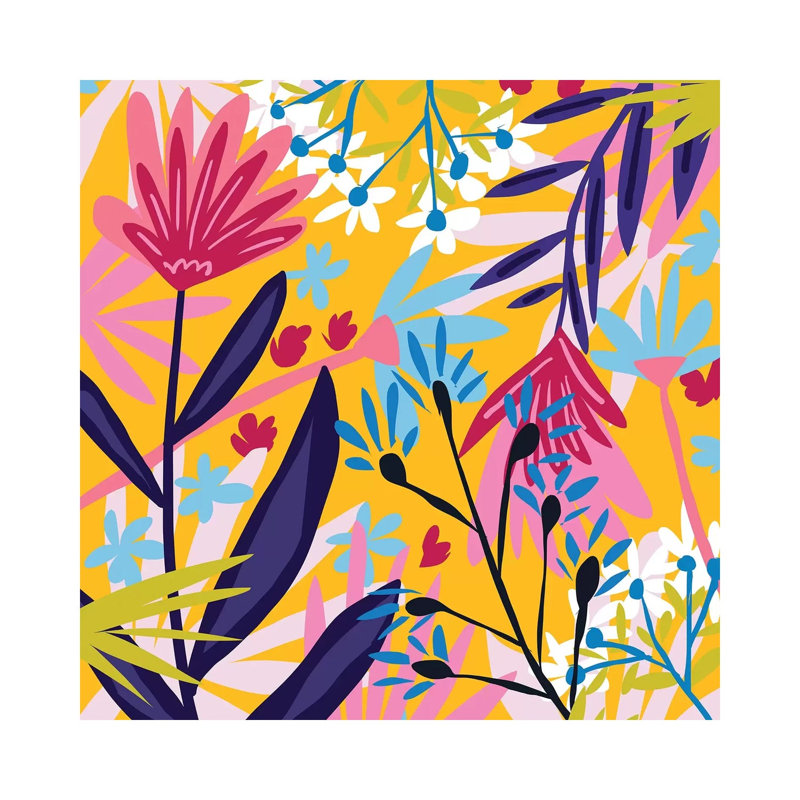 The Garden Of My Mind - Wrapped Canvas Print, 66.04 cm H x 66.04 cm W x 1.91 cm D