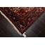 Tapis décoratif en laine noué à la main de conception unique 6 pi 11 po x 9 pi 11 po noué à la main