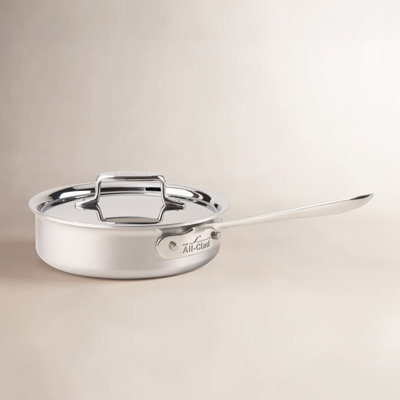 All-Clad D5® Brushed Sauté Pan with Lid
