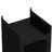 Contemporary Storage Cabinet With Four Glass Doors, Black For A Functional Home Ideal Entryway And Living Room-468413007-468413002
