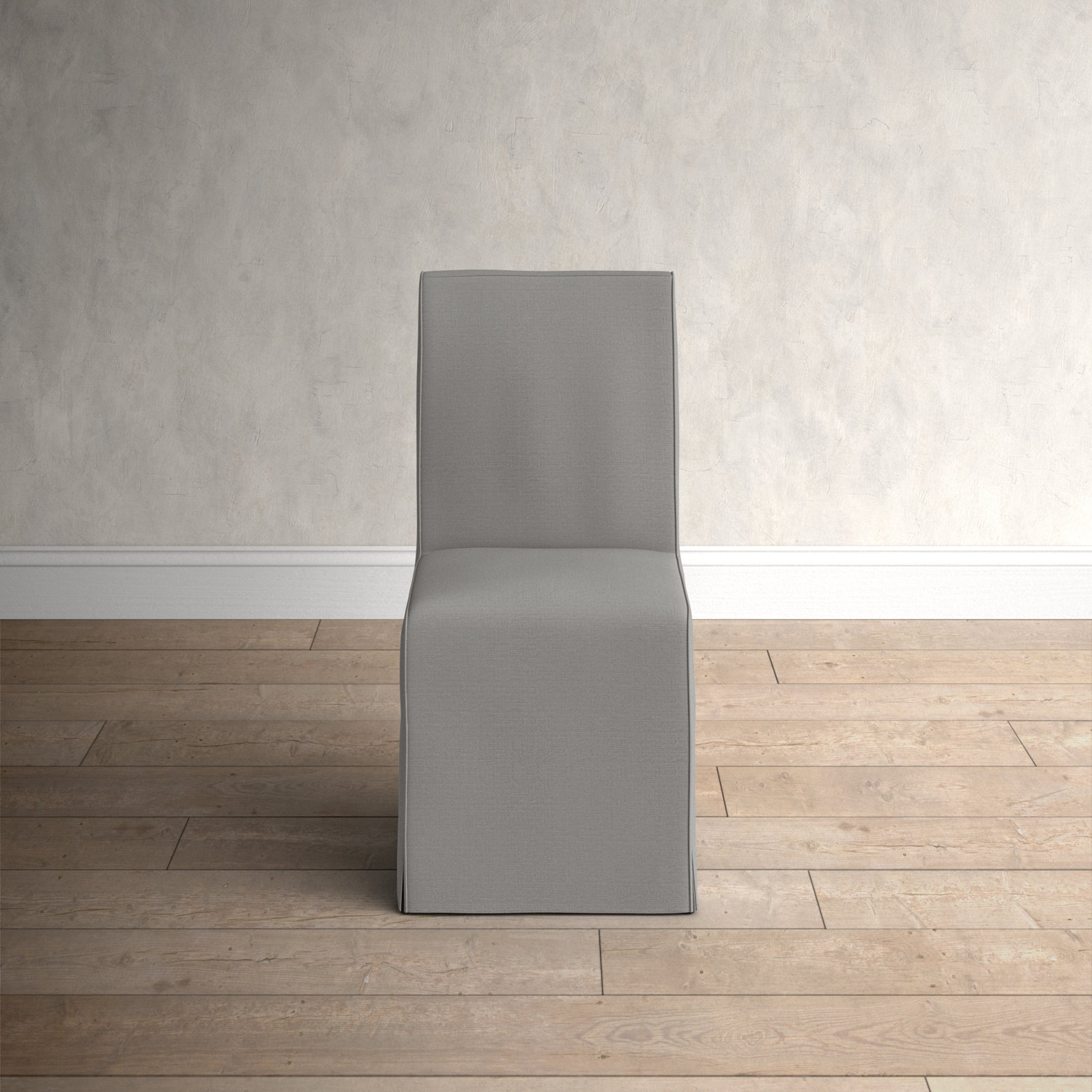 Sumatra Parsons Dining Chair, Linen Gray