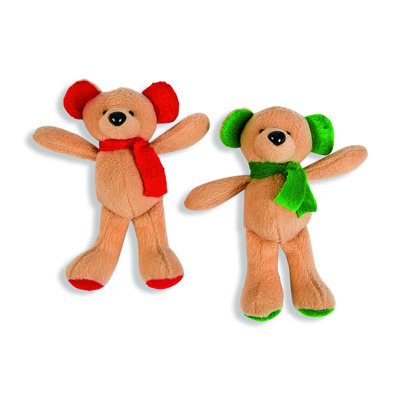 Mini Holiday Plush Bears Toys