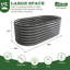 Lit de jardin surélevé galvanisé 8 x 4 x 2 pi-2094604901-2090904542