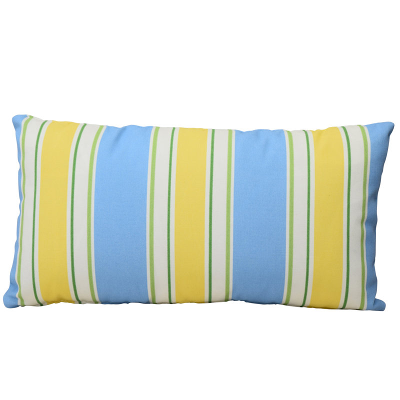 Housse et insert pour coussin d'extérieur Gayatri, Vert / gris
