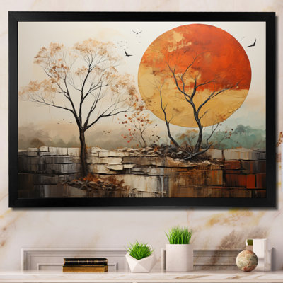 Baobab Tree Harmony IV, reproduction d'art sur toile