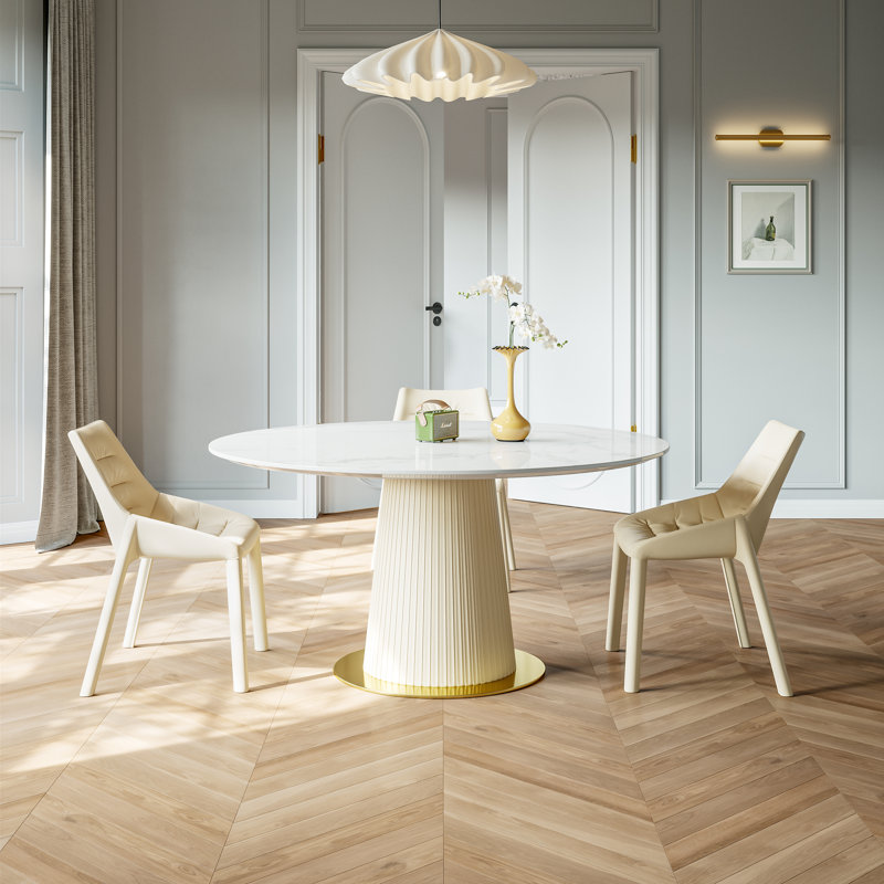 Quanterius Round, 29.52" H x 53.14" L x 53.14" W