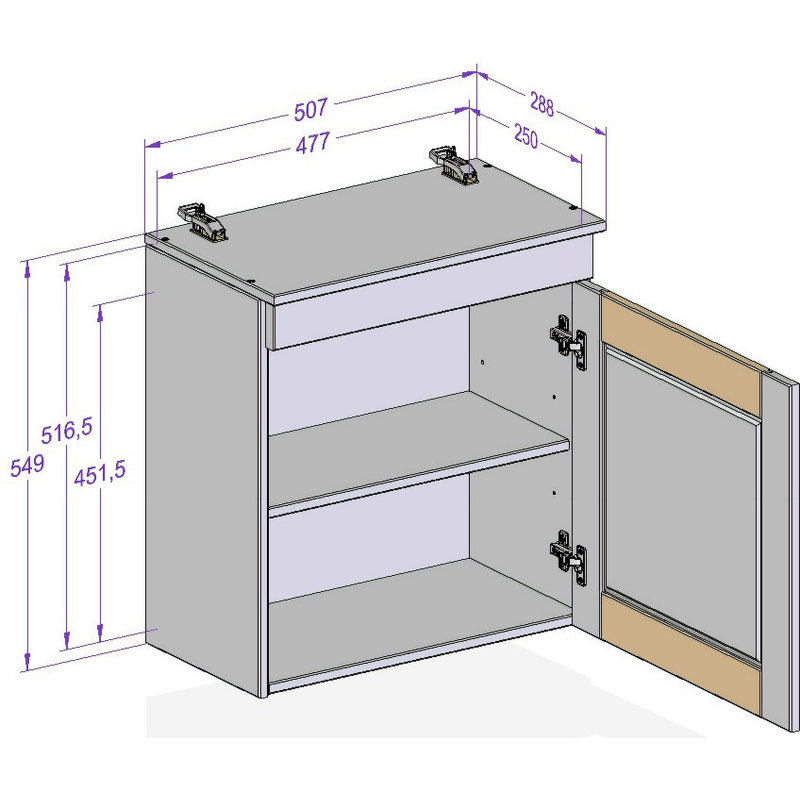 Edgarton Matte Base Unit, Stain Wax