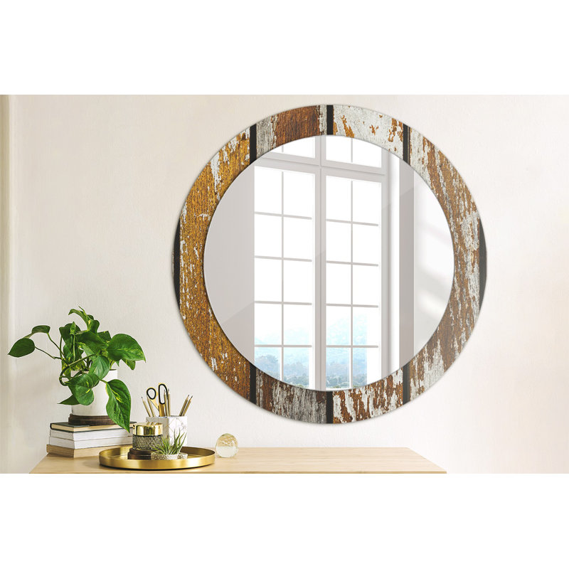 Huldar Glass Flat Wall Mirror