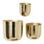 Ensemble de pots à fleurs en fer 3 pièces Magdalena-1540247049