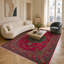 Oriental Cotton and Chenille Flatweave Area Rug-1248454160