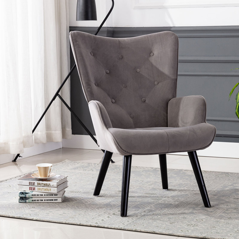 Erin Upholstered Wingback Chair