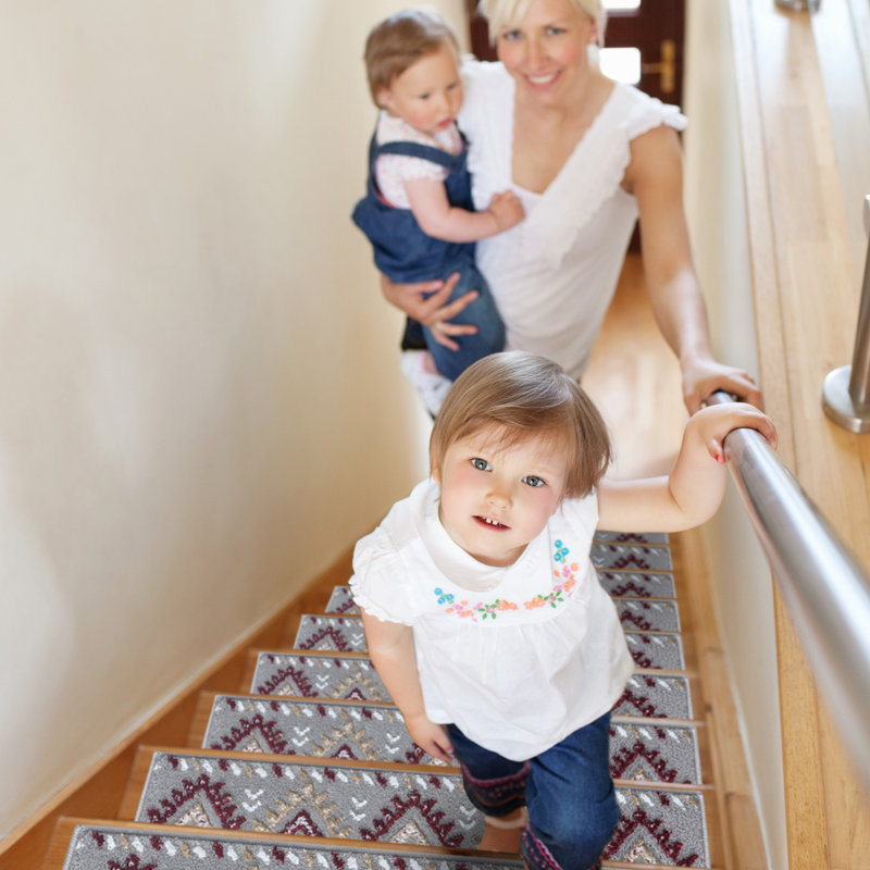 Jacksonville Red Stair Tread