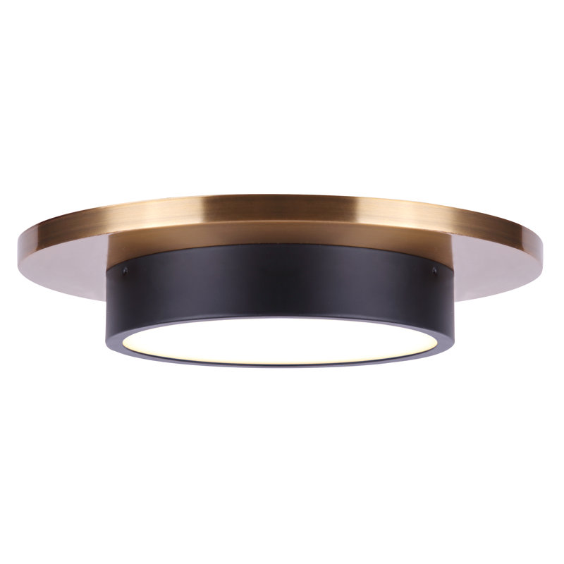 Dubose Modern LED Flush Mount with Acrylic Lens