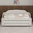 Upholstered Daybed with LED Lighting, Trundle Bed and Storage Drawers-1477008591