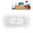 68'' x 33.9'' Soaking Acrylic Bathtub-778471629-778471620