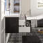 Ensemble de meuble-lavabo simple mural 36 po Firkins