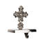 Filigree Cross Christmas Stocking Holder - 5"