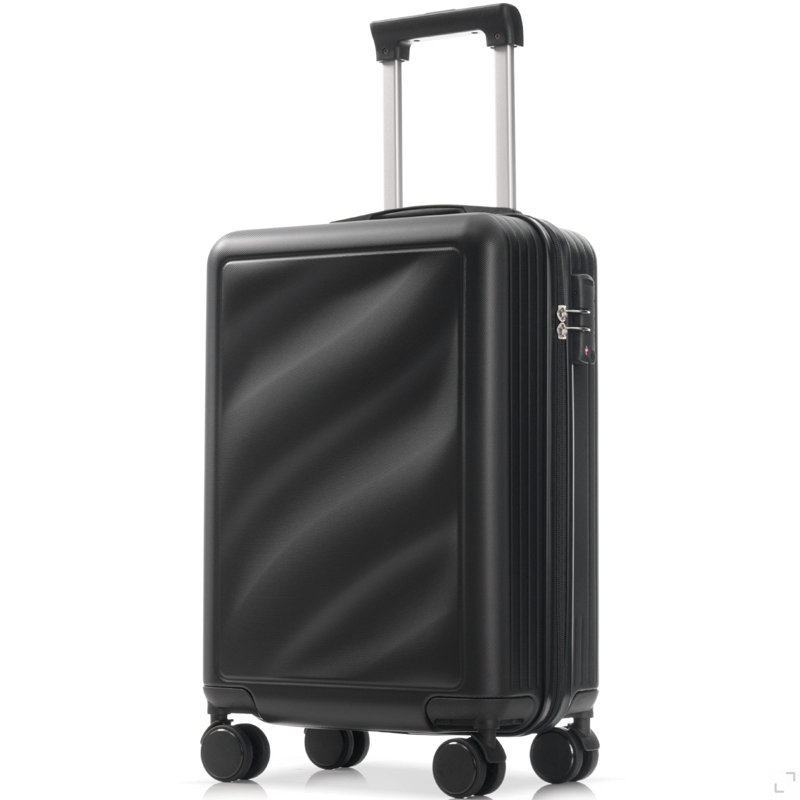 Ensemble de bagage 3 pièces, valises durables en ABS léger avec roues pivotantes et serrure TSA, bagages de cabine et bagages de cabine (20 po / 24 po / 28 po)