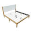 Structure de lit plateforme avec tête de lit tapissier-130618600-130618604