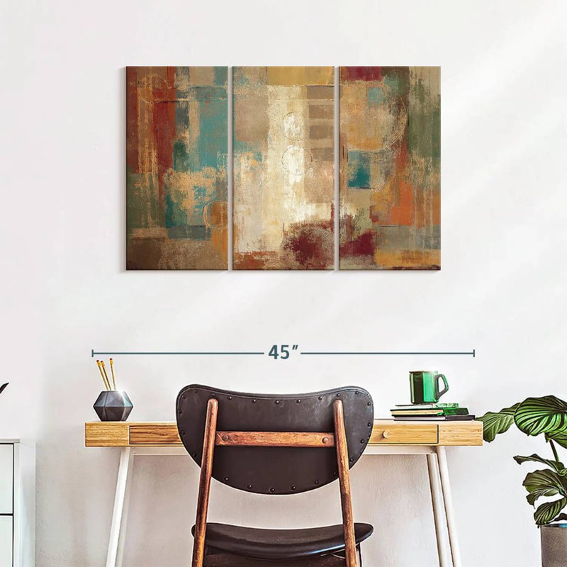 Oriental Trip Crop Wall Art, reproduction d'art sur toile, H 38 po x l 24 po x P 1,25 po