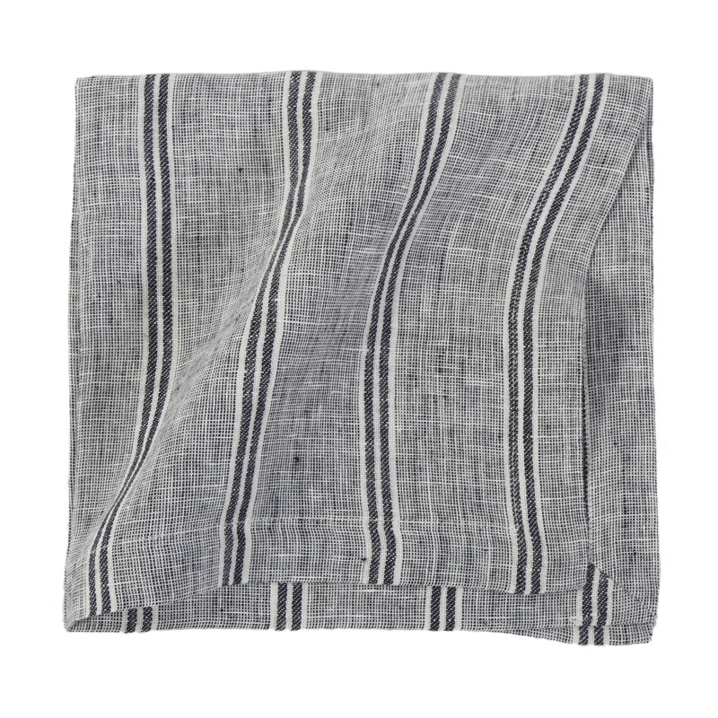 Mendocino Linen Square Napkins, Navy