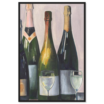 Art mural Mood Champagne II