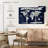 Aliaz Nautical Navy World Map-108064033