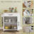 Kitchen Island With Storage, Rolling Kitchen Cart With AC Outlets And USB Ports-1100942164