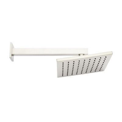 Tête de douche à pluie avec bras de douche mural 1,8 gal / min Rigi